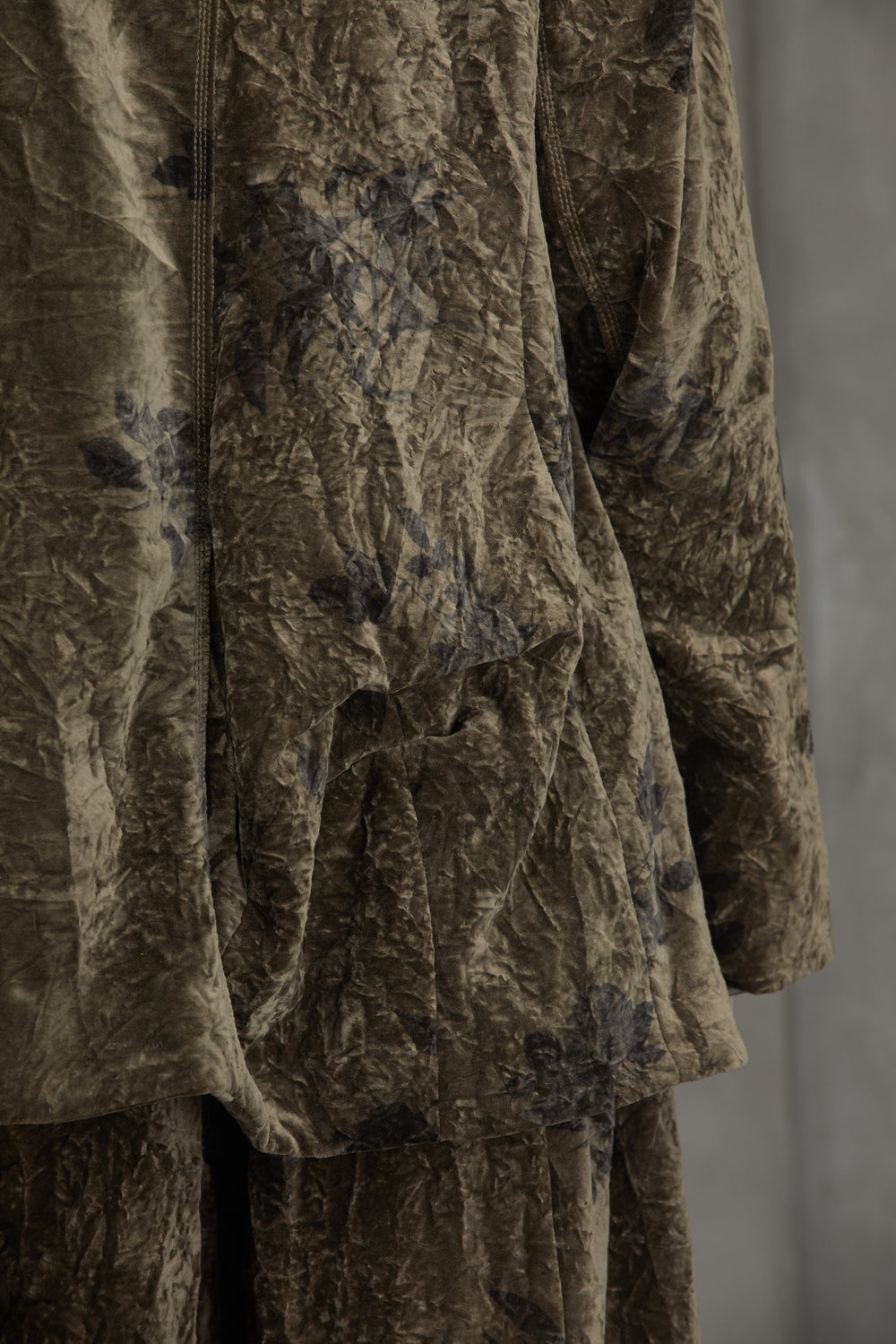 Velvet Lumped Jacket