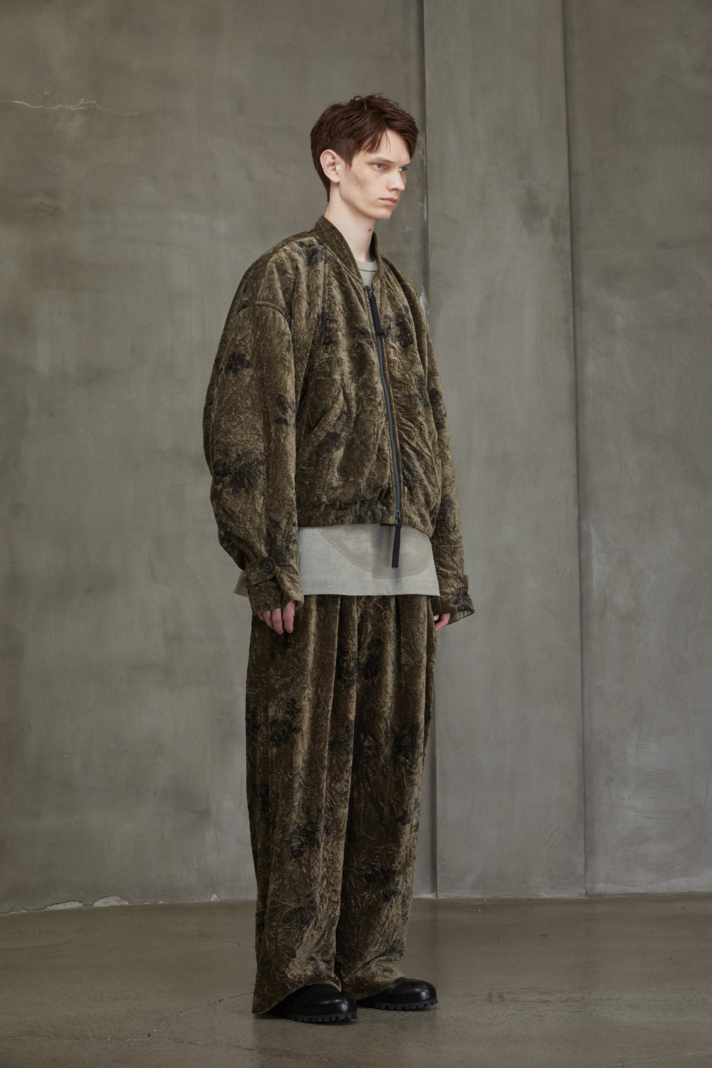 Velvet Bomber Jacket