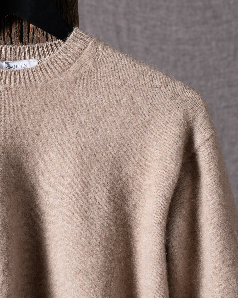 Woman Cashmere Boxy Pullover Avena