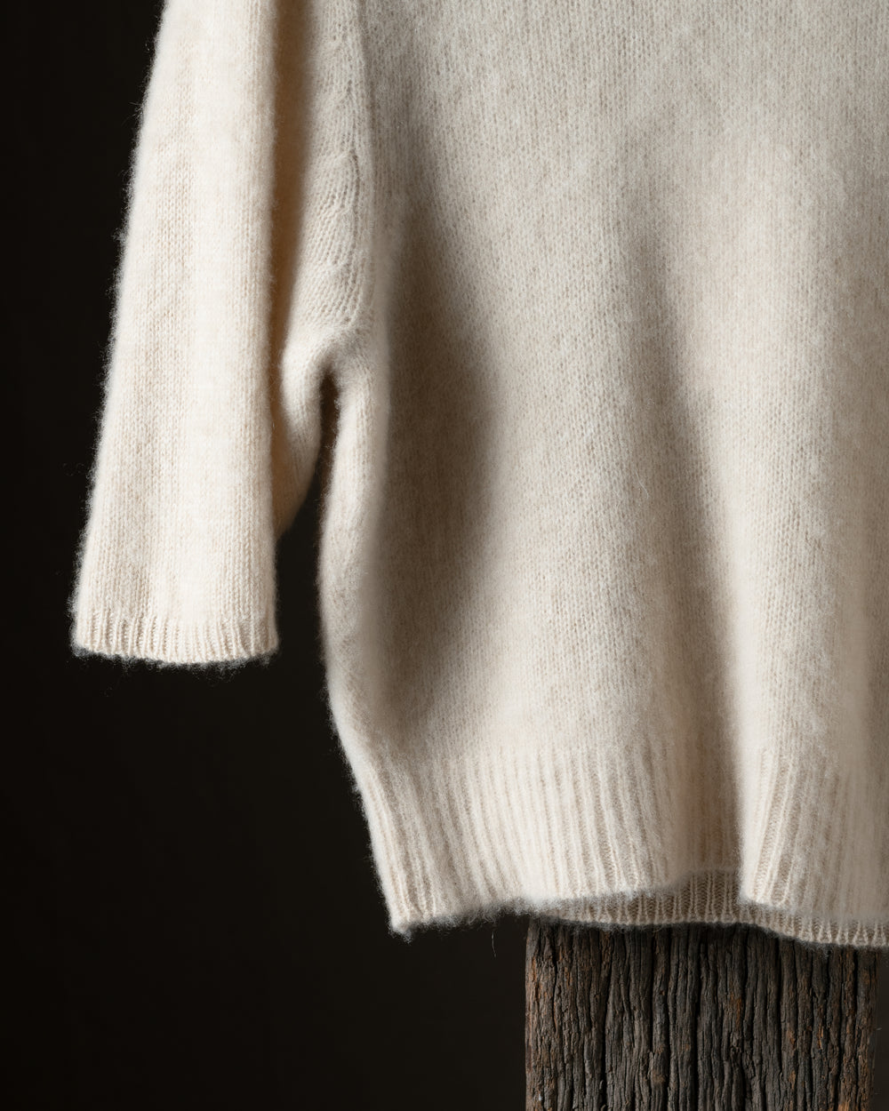 Woman Carded Puffed Sleeves Pullover Saraceno