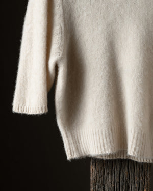 Woman Carded Puffed Sleeves Pullover Saraceno