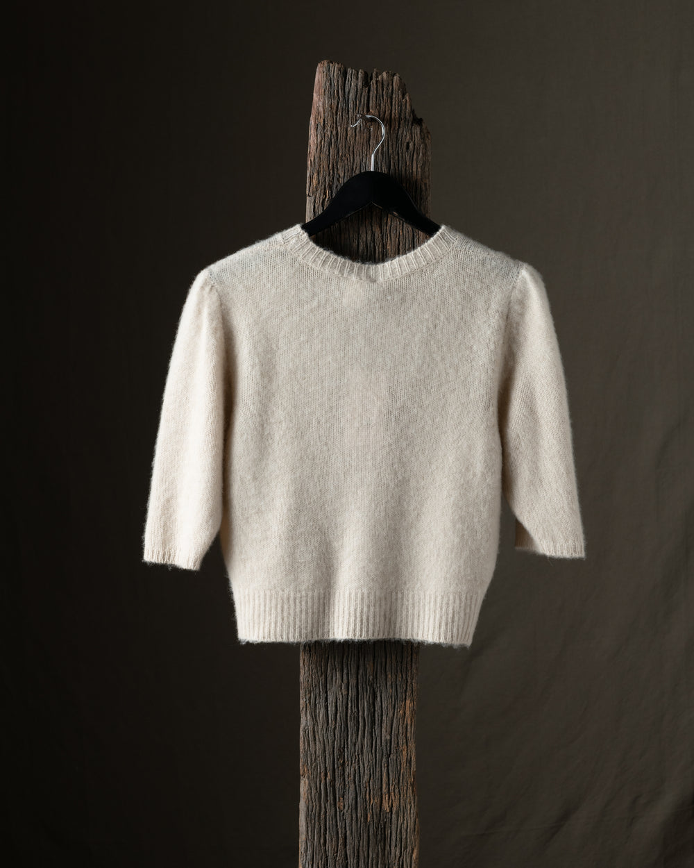 Woman Carded Puffed Sleeves Pullover Saraceno