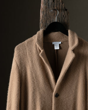 Man Carded Cashmere Rever Jacket Cammello