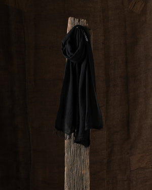 601 Net Cashmere Scarf Black