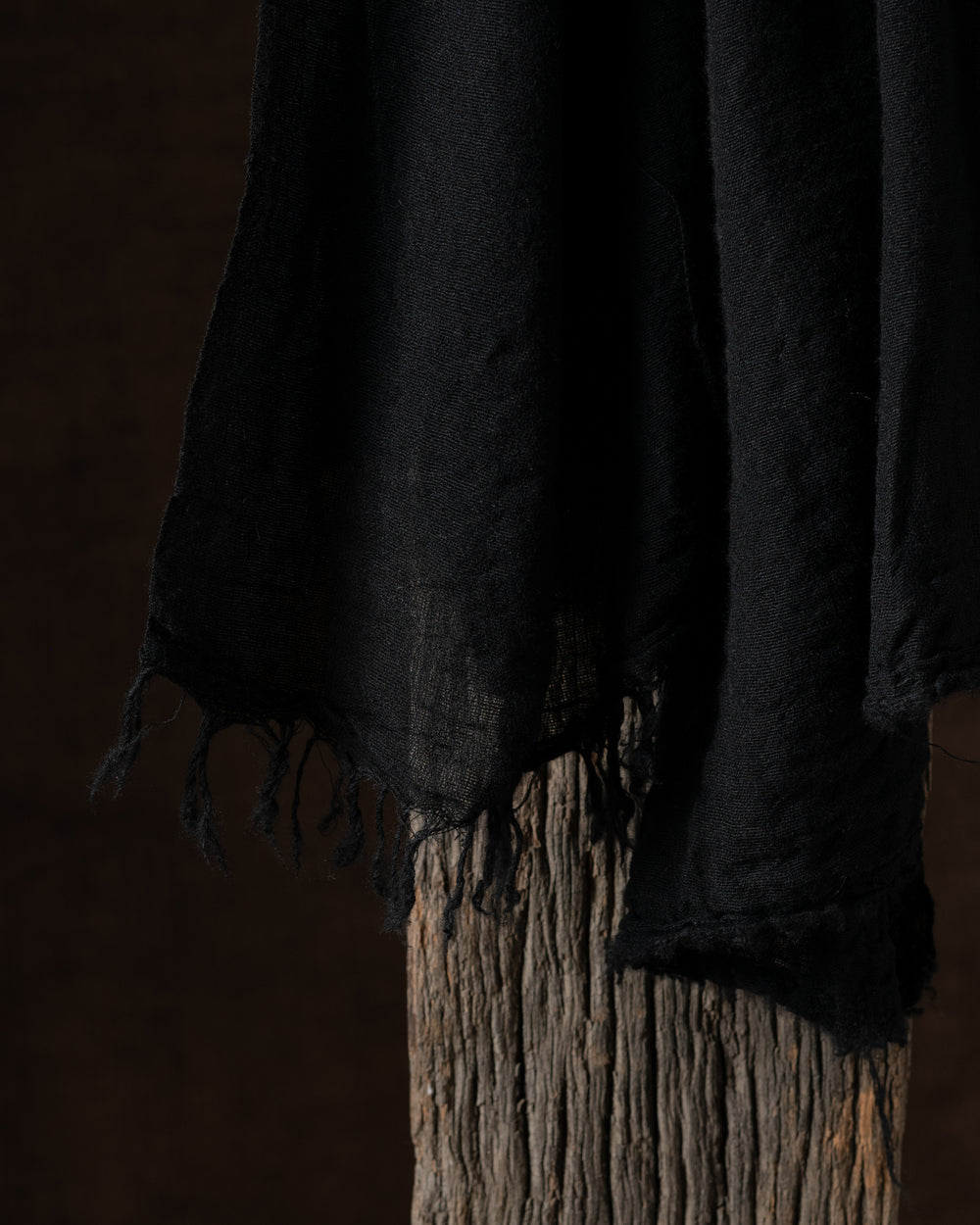 601 Net Cashmere Scarf Black