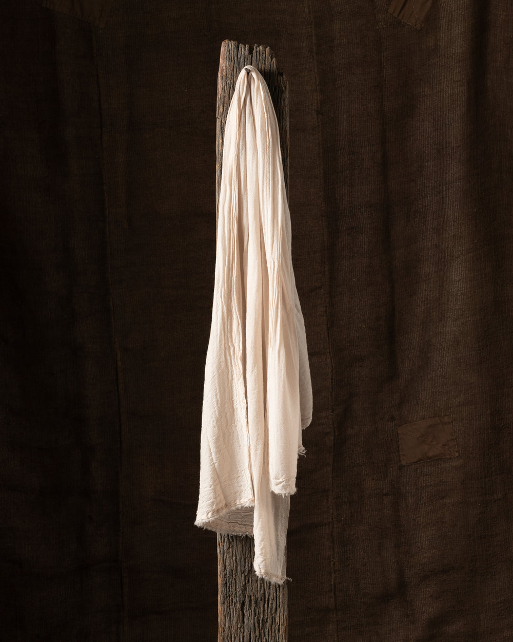 601 Net Cashmere Scarf Latte