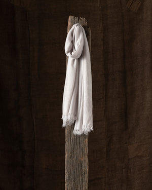 605 Open Slow Cashmere Scarf Au Lait