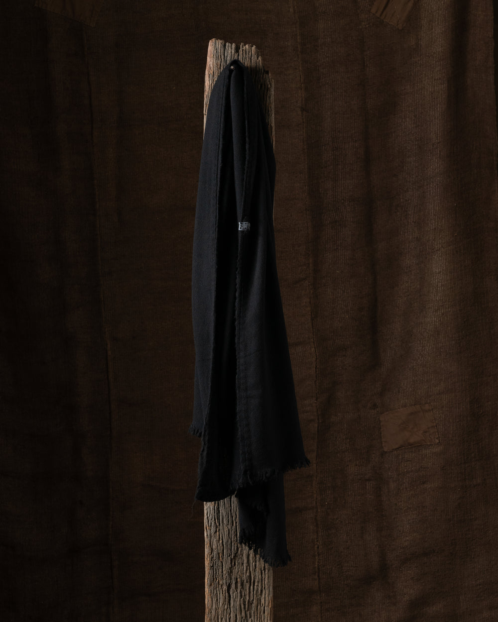 610 Sim Scarf Cashmere Black