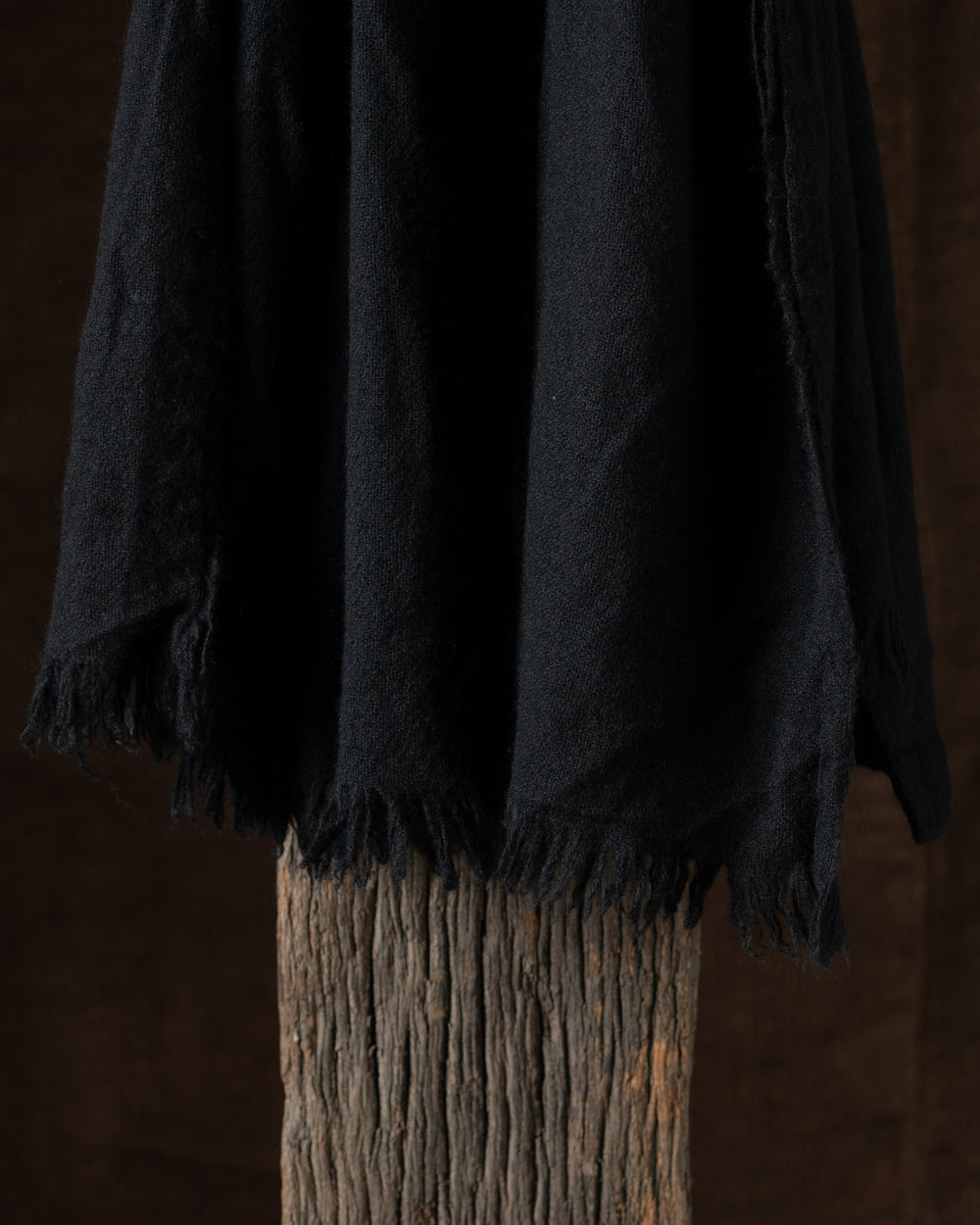 610 Sim Scarf Cashmere Black