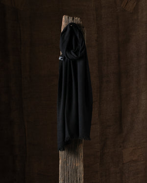 615 Sim Pico Scarf Cashmere Black