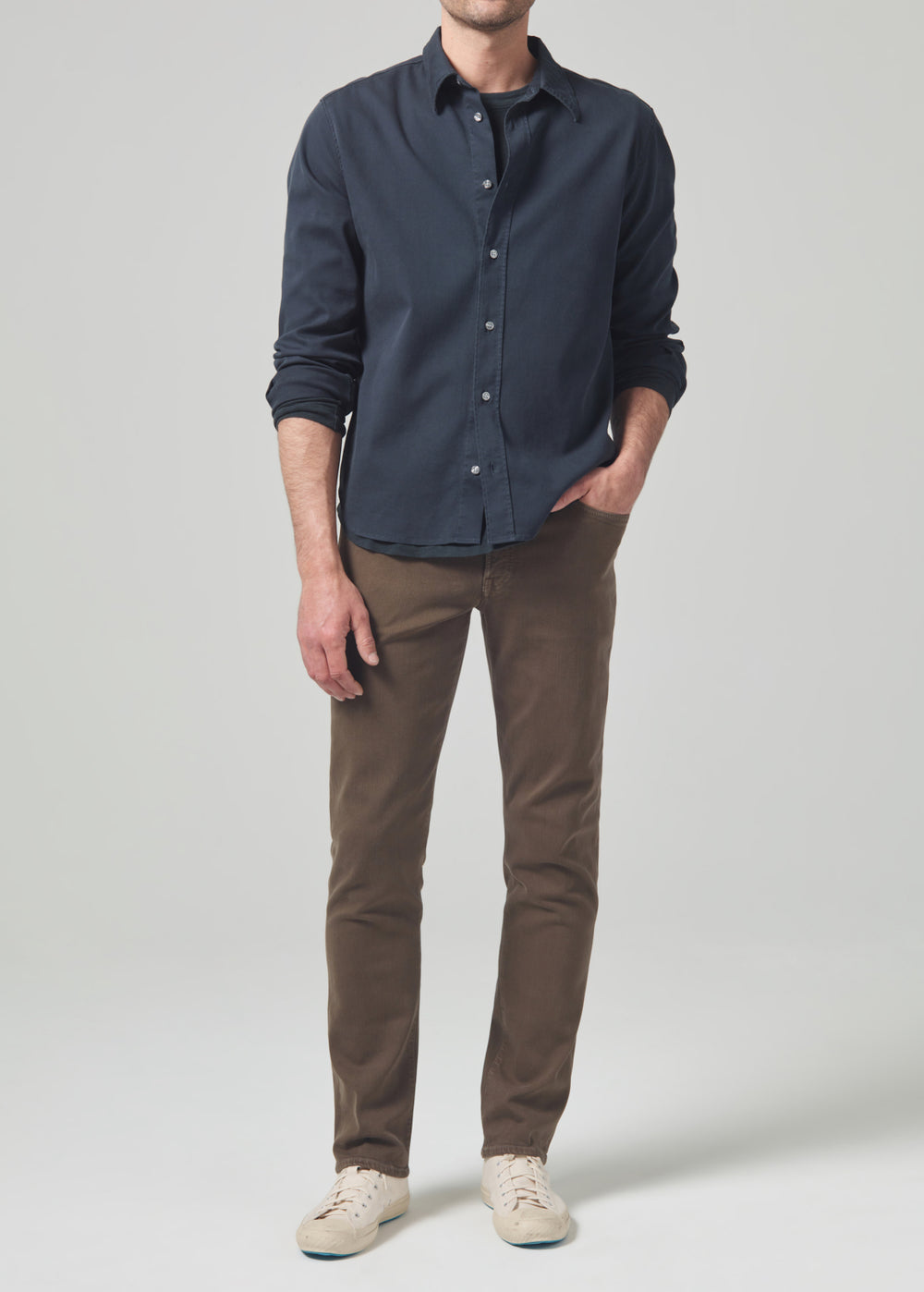 Gage Classic Stretch Twill in Froth
