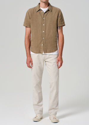 Gage Classic Straight in Natural (Stretch Linen)