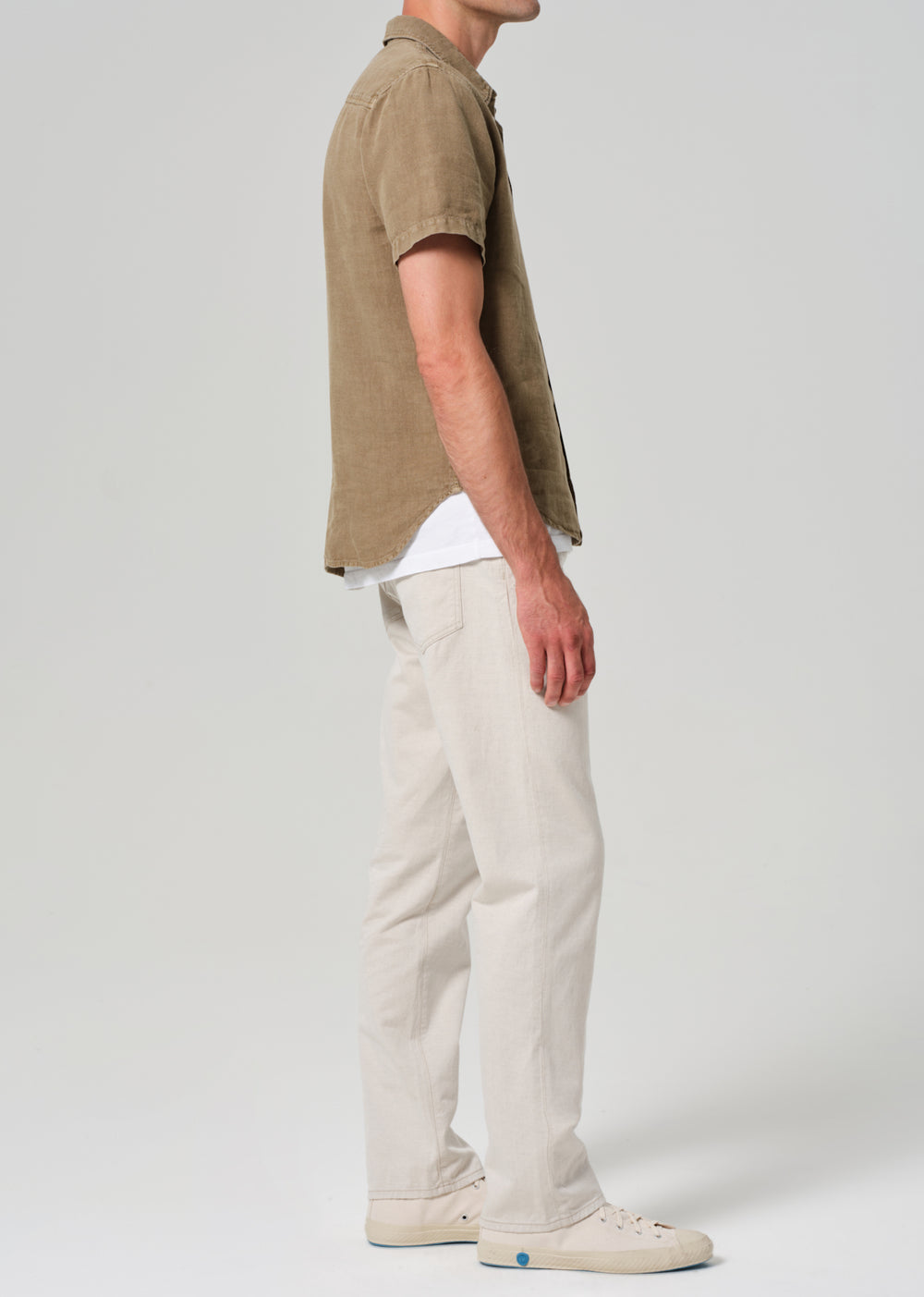 Gage Classic Straight in Natural (Stretch Linen)