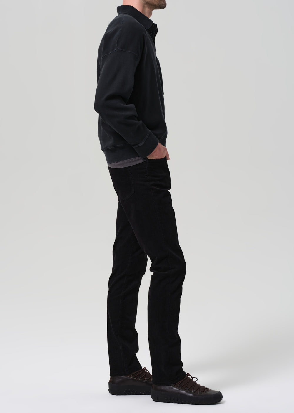 Gage in Corduroy Black