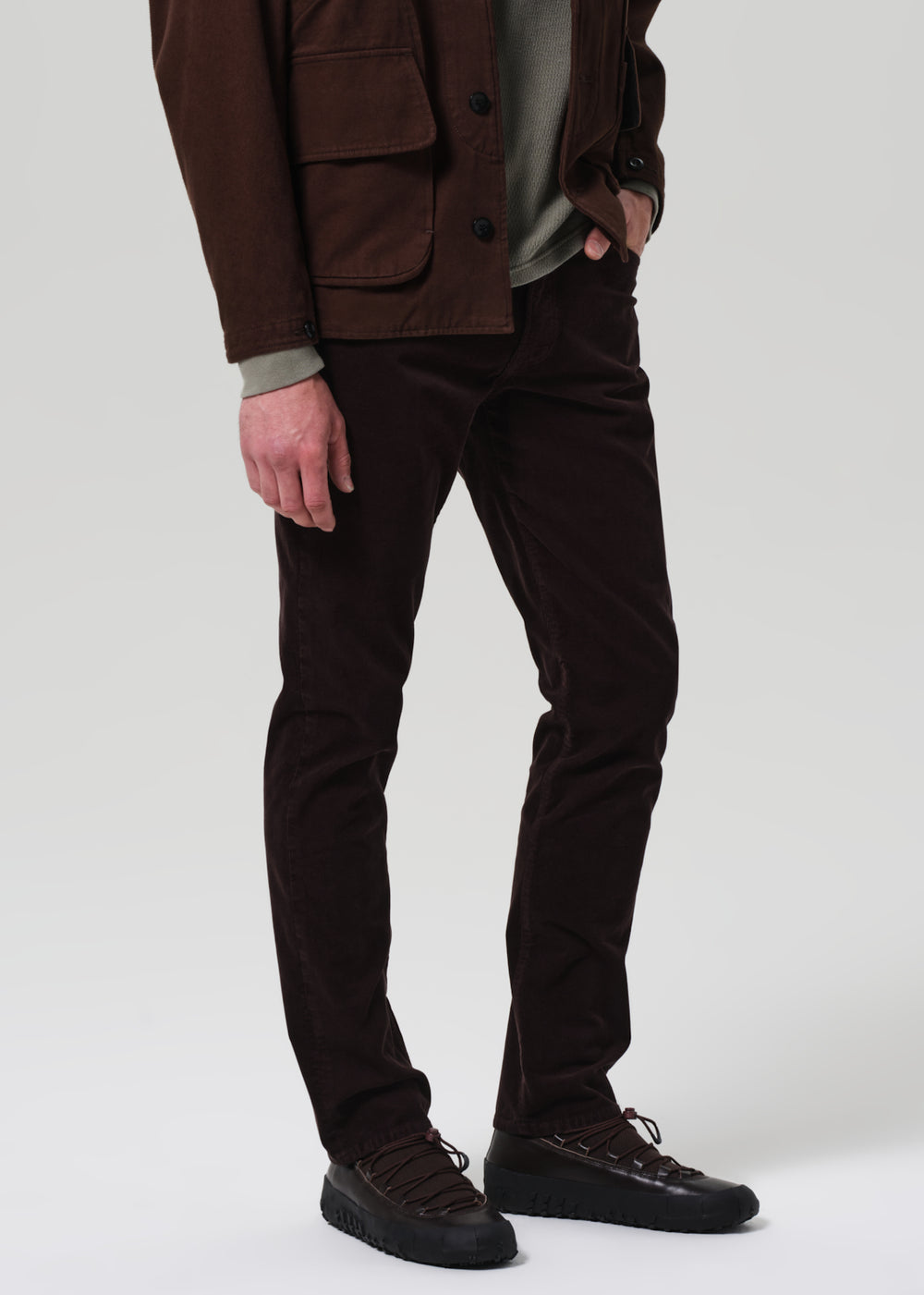 Gage in Corduroy Dark Espresso