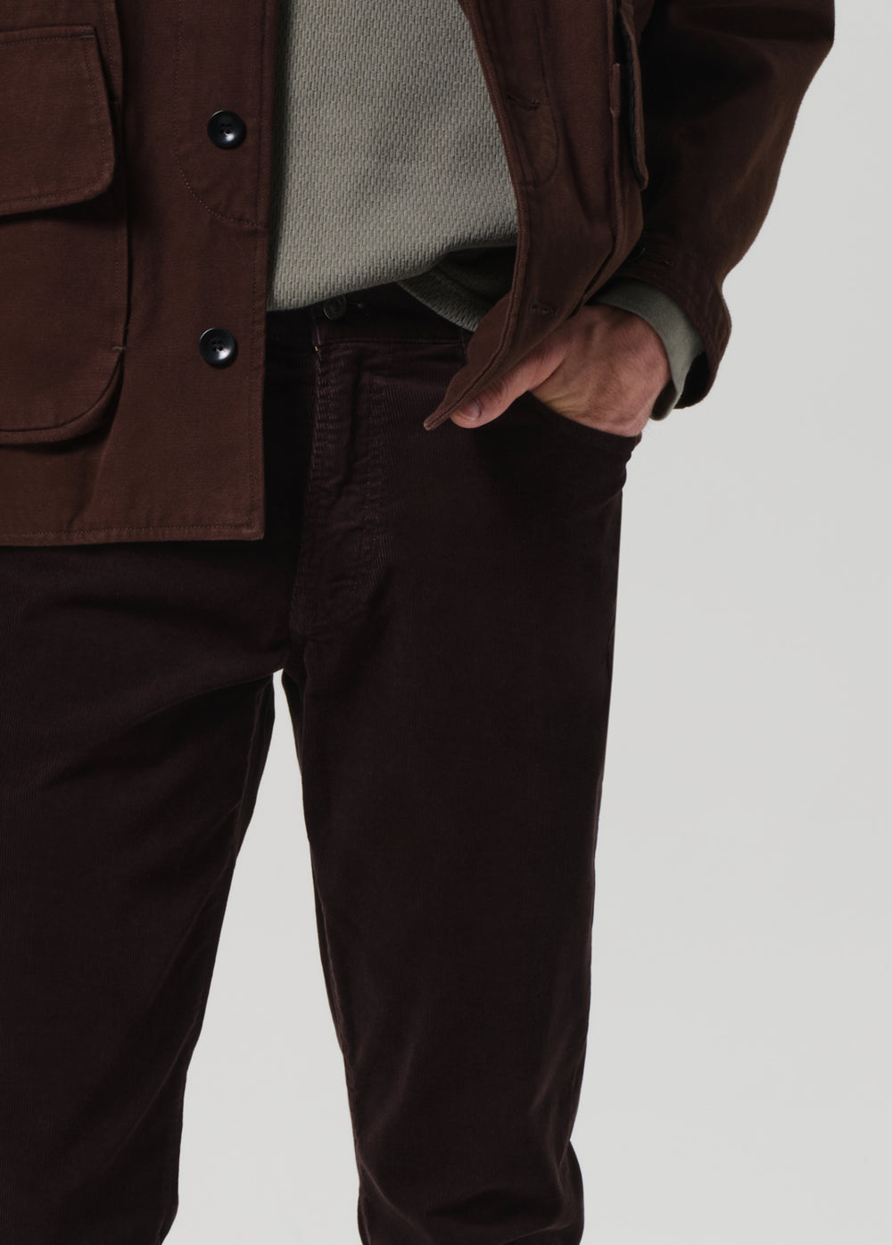 Gage in Corduroy Dark Espresso