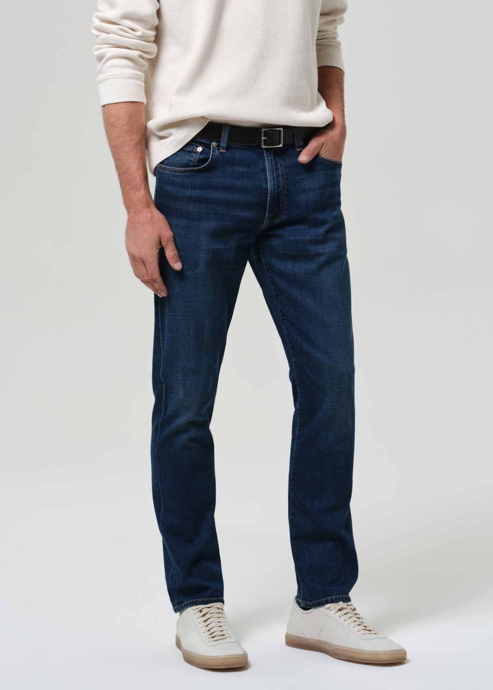 Gage Slim Straight Tinted Dark (tropical denim)
