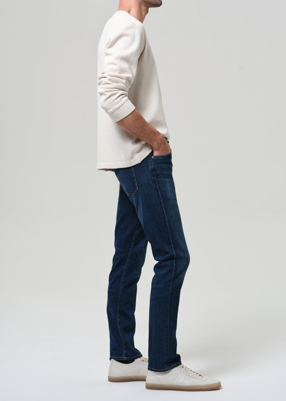 Gage Slim Straight Tinted Dark (tropical denim)