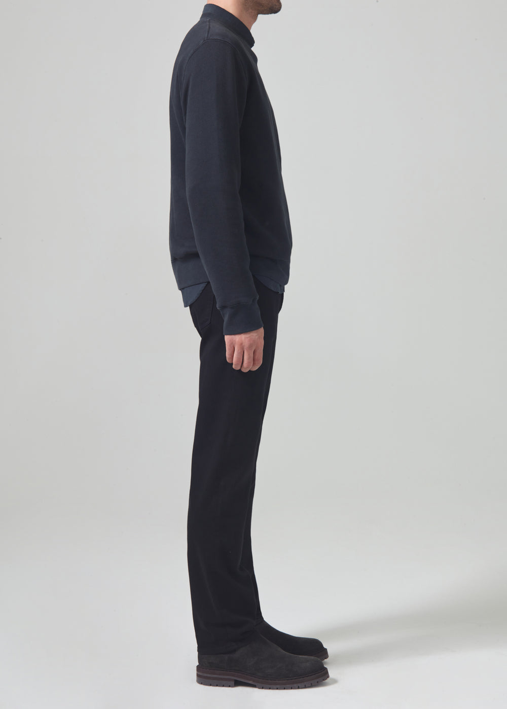 Adler Tapered Classic Stretch Twill in Black