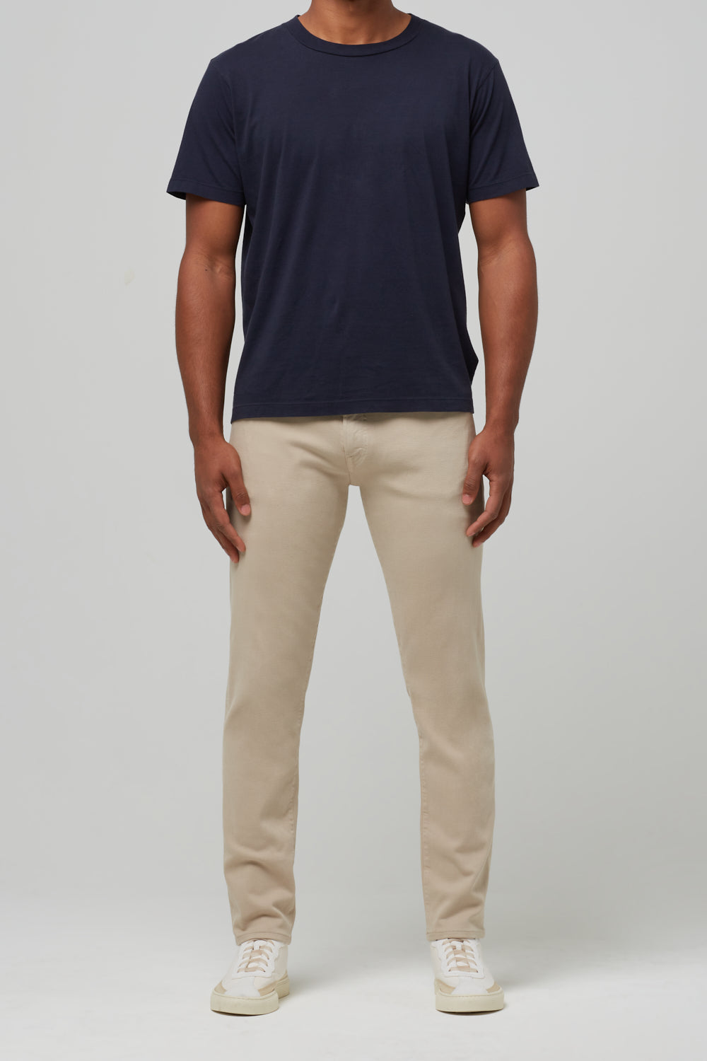 Adler Tapered Stretch Twill in Concrete