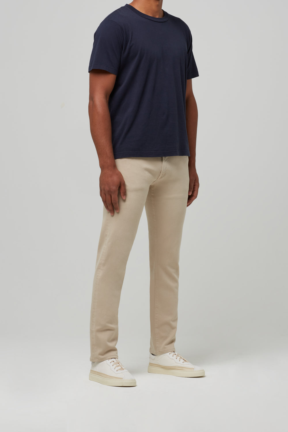 Adler Tapered Stretch Twill in Concrete