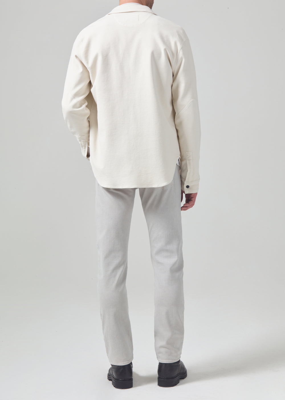 Adler Tapered Classic Stretch Twill in Gris