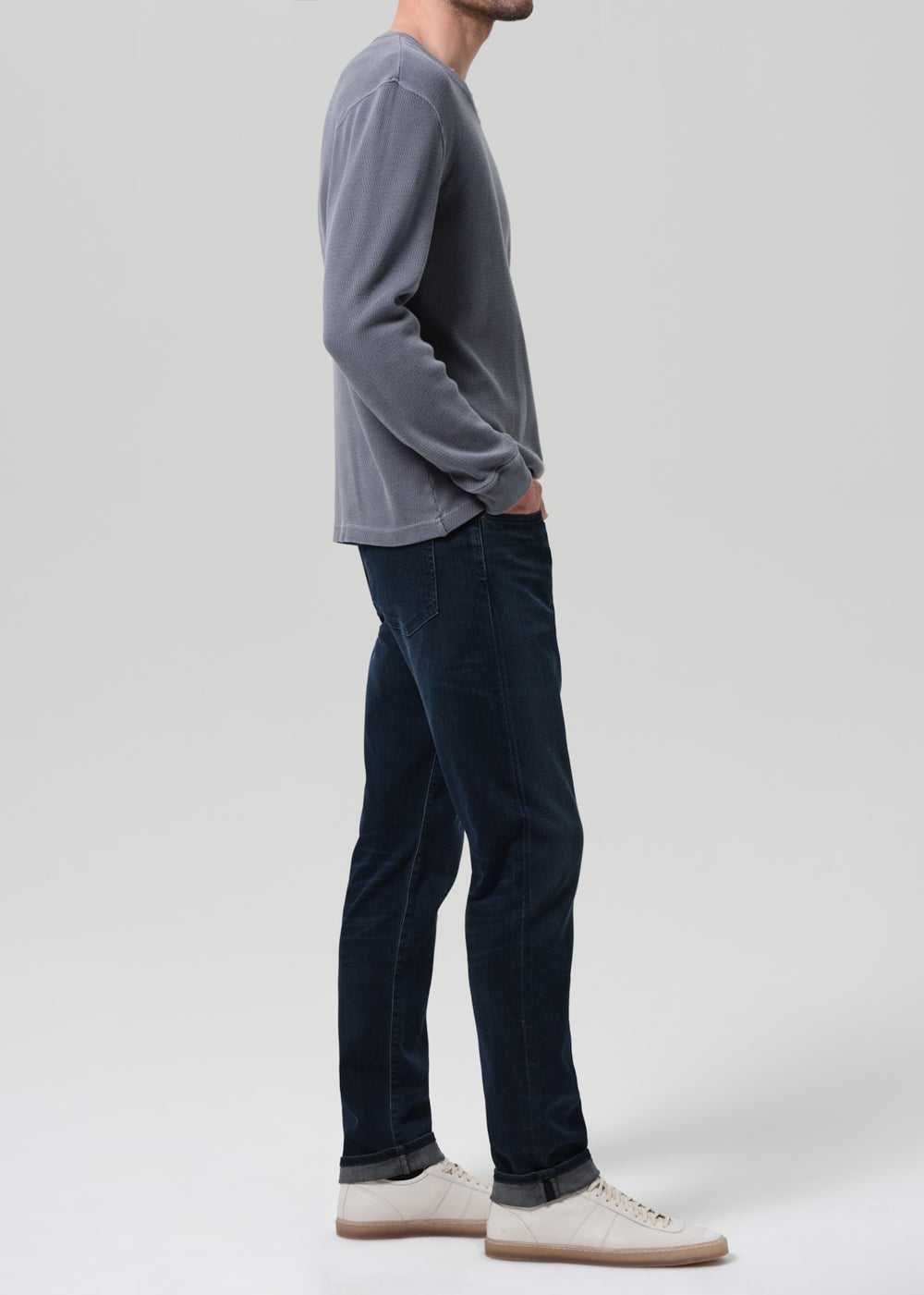 Adler Tapered Classic Stretch Twill in Undertow