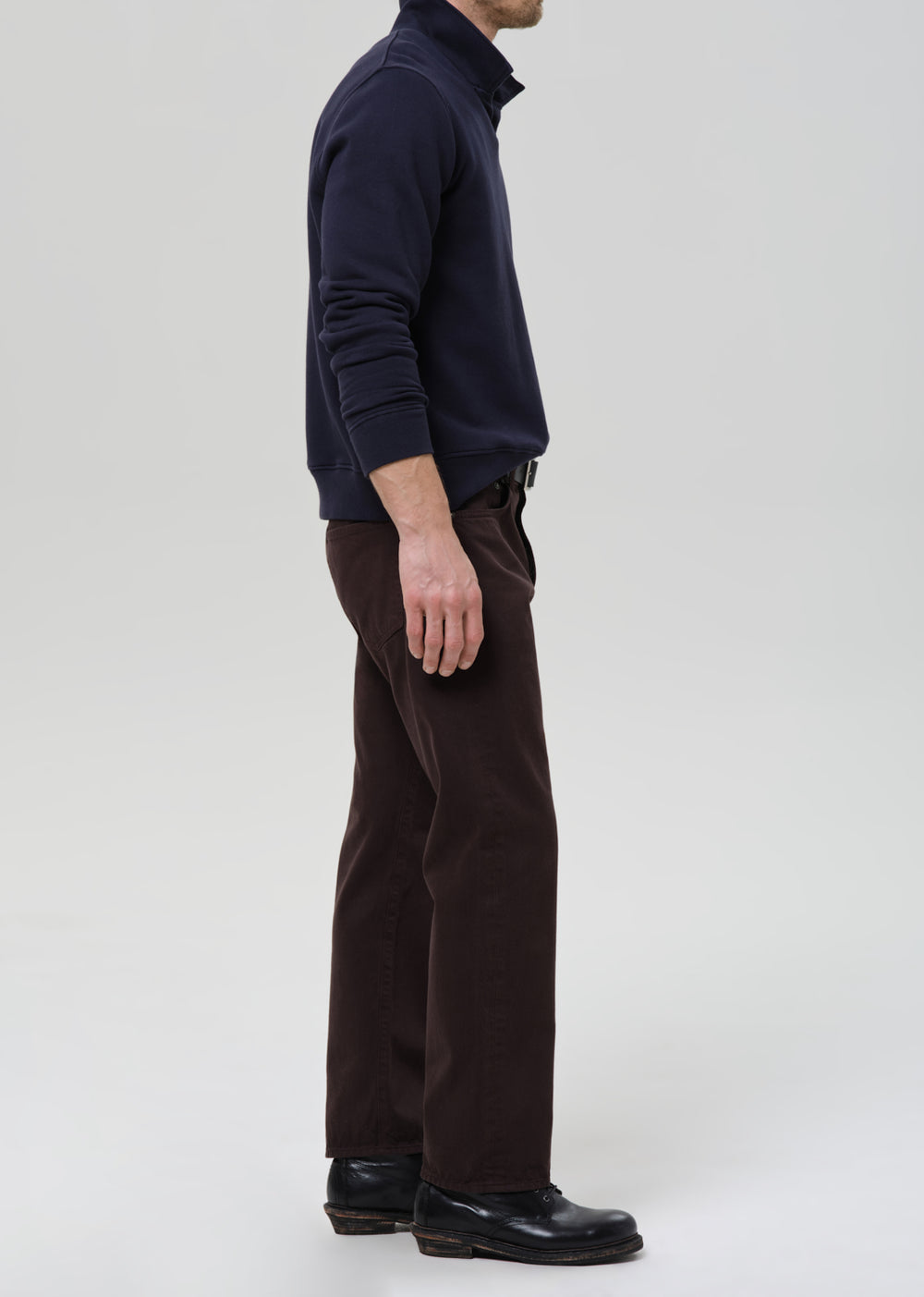 Beau Relaxed Straight in Carob