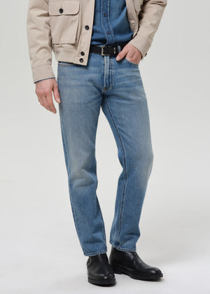Elijah Classic Straight in Shadow Blue