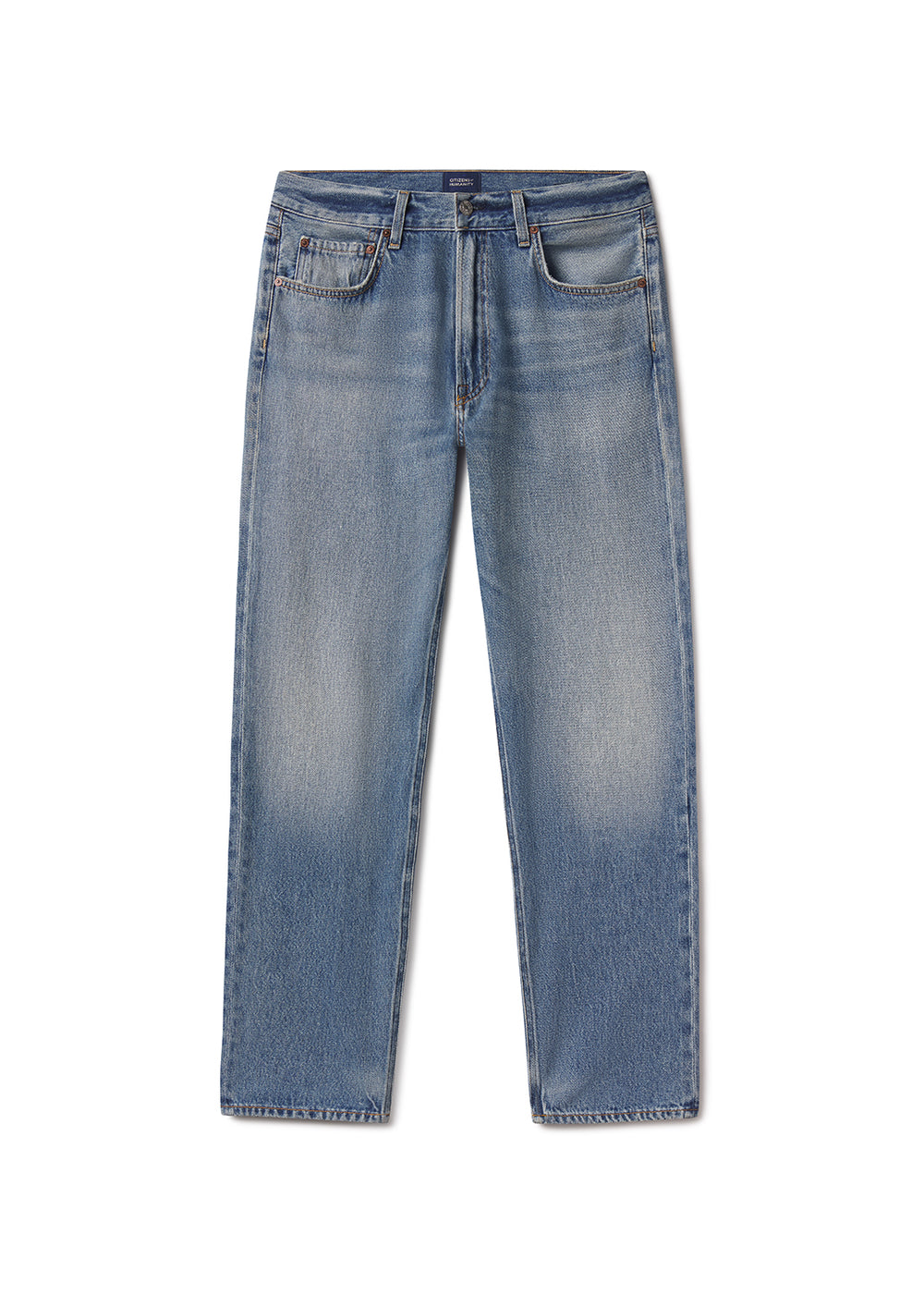 Elijah Classic Straight in Shadow Blue