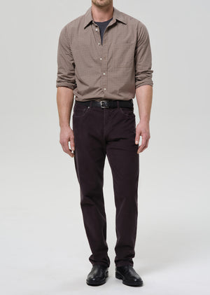 Elijah Classic Straight in Corduroy Charcoal