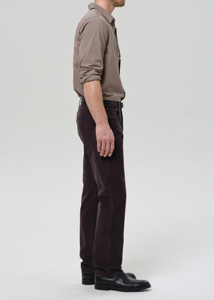 Elijah Classic Straight in Corduroy Charcoal
