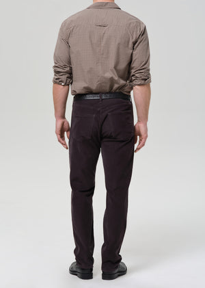 Elijah Classic Straight in Corduroy Charcoal