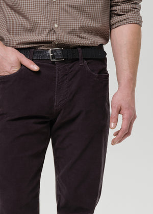 Elijah Classic Straight in Corduroy Charcoal
