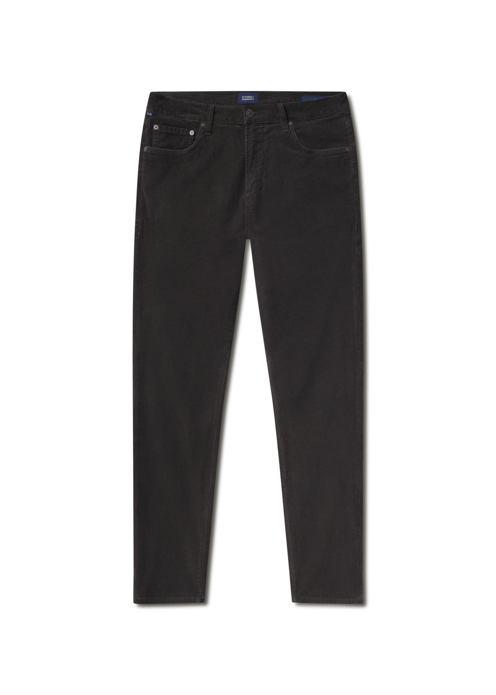 Elijah Classic Straight in Corduroy Charcoal