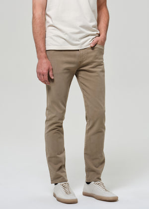 Elijah Classic Straight Cashmere Touch in Olive Khaki