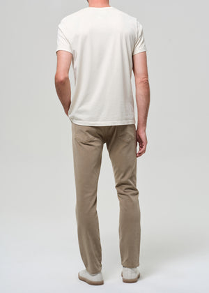 Elijah Classic Straight Cashmere Touch in Olive Khaki