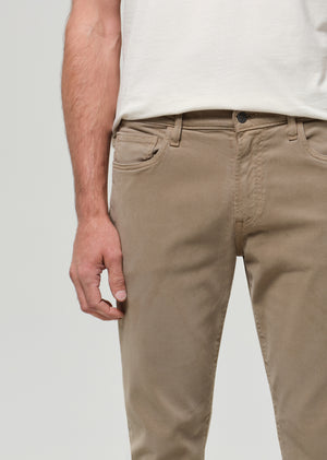 Elijah Classic Straight Cashmere Touch in Olive Khaki