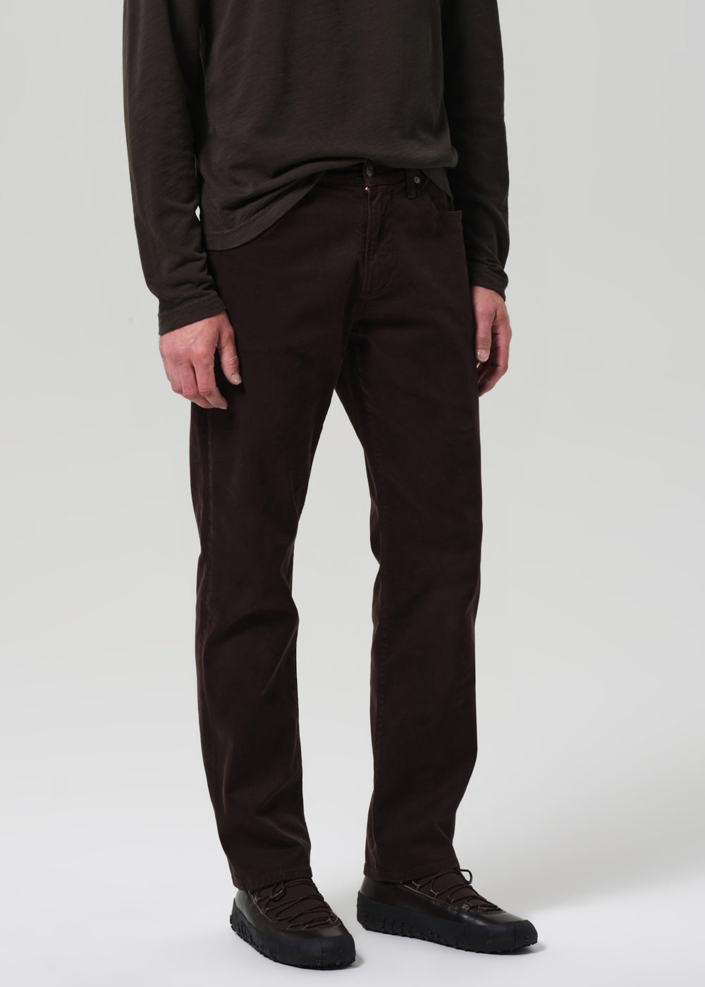 Elijah Relaxed Straight Cashmere Touch Toast