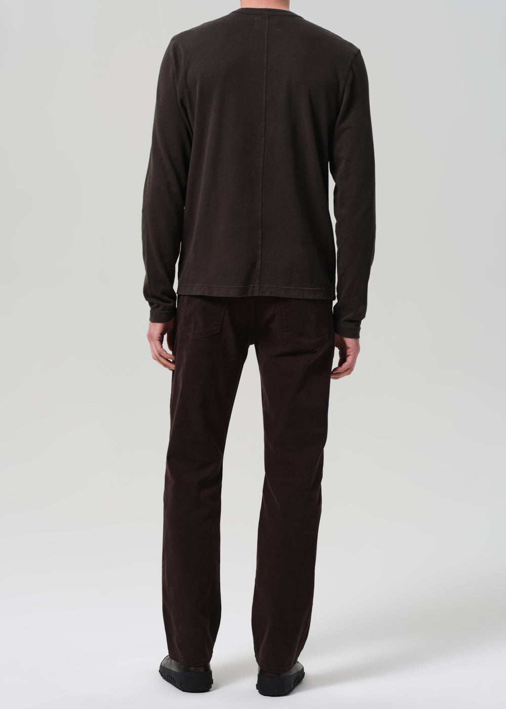 Elijah Relaxed Straight Cashmere Touch Toast