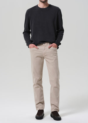Elijah Relaxed Straight Cashmere Touch Wheat