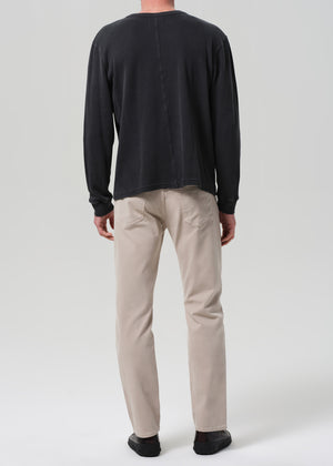 Elijah Relaxed Straight Cashmere Touch Wheat