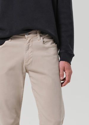 Elijah Relaxed Straight Cashmere Touch Wheat
