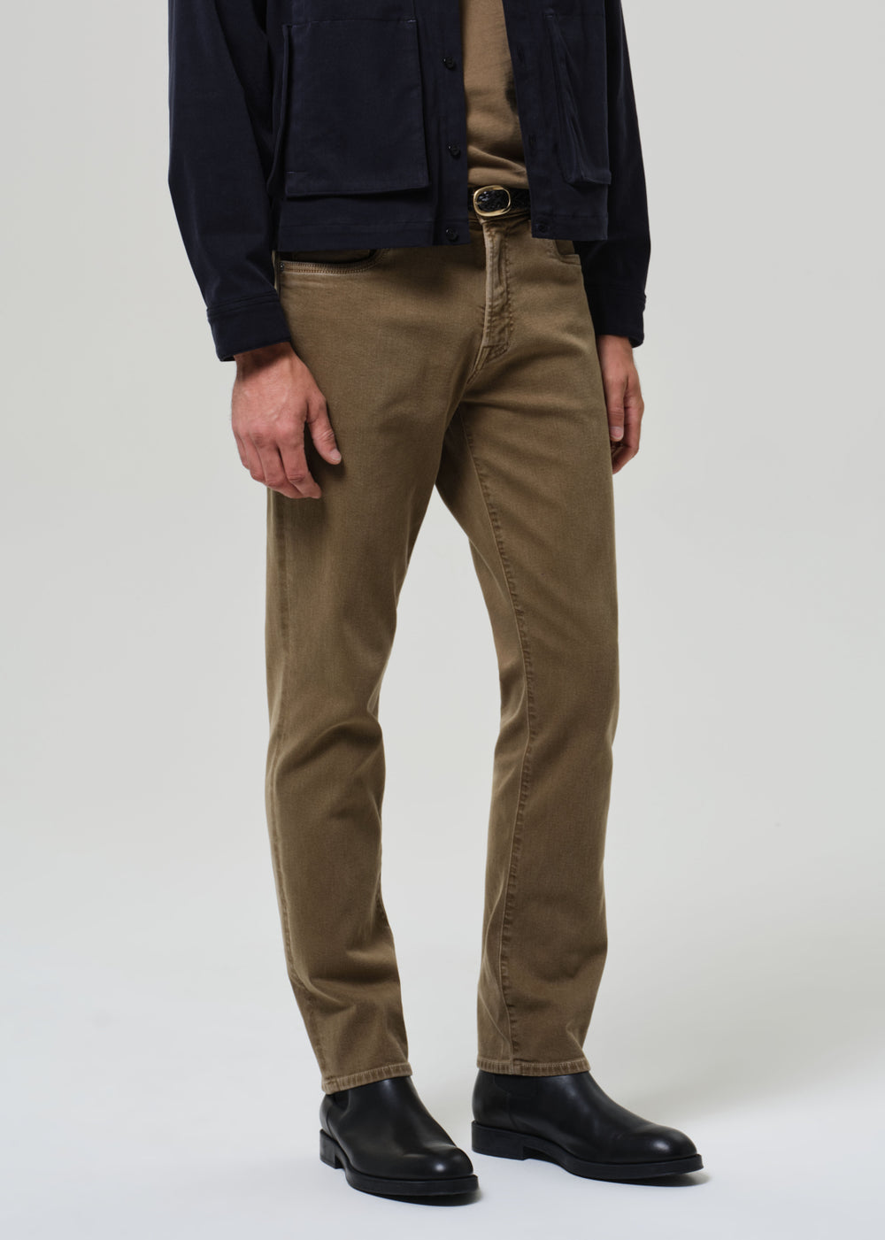 Elijah Relaxed Straight Perform Denim Reservoir