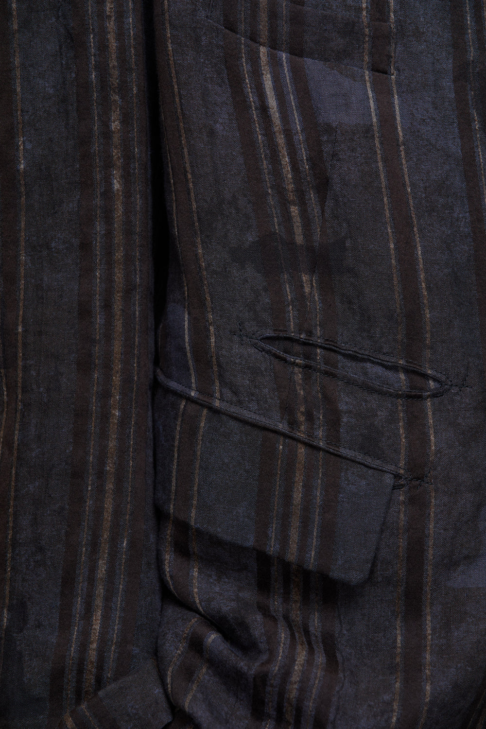 Asymmetrical Wrinkled Blazer