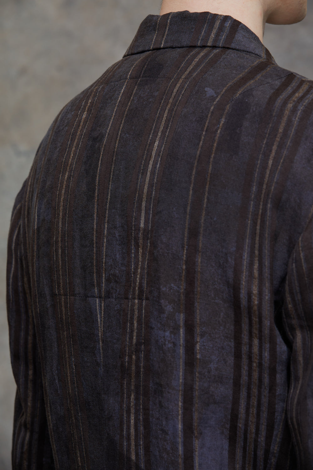 Asymmetrical Wrinkled Blazer