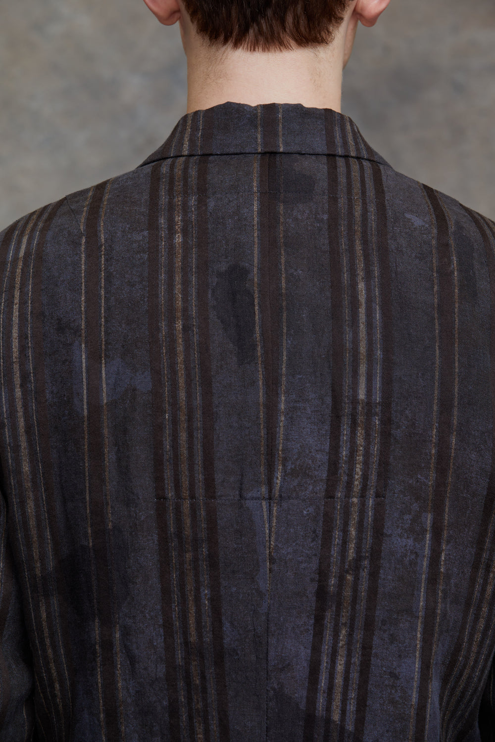 Asymmetrical Wrinkled Blazer