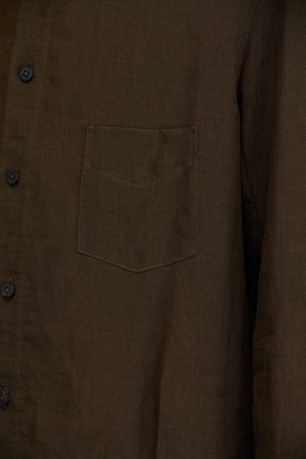 Classic Puppytooth Shirt Khaki Brown