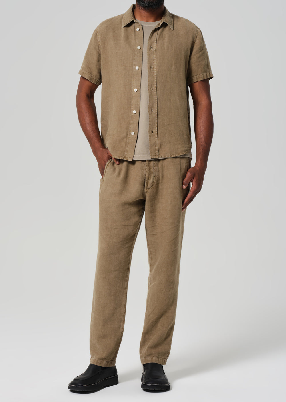 Drawstring Deck Pant in Reservoir