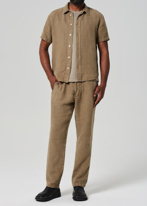 Drawstring Deck Pant in Reservoir
